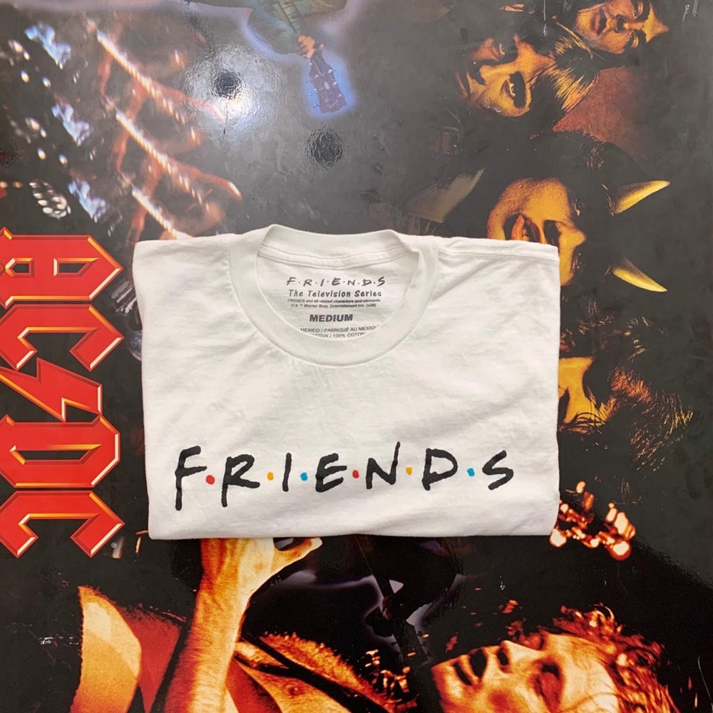 f.r.i.e.n.d.s Logo Tee (Sz M)